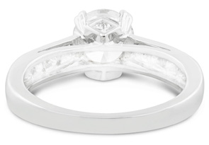 2 Carat Fine Diamond Engagement Ring In 14K White Gold, H/I By SuperJeweler