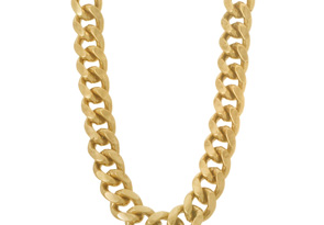 Antique Gold Chain Necklace By Passiana