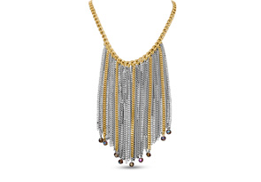 Two Tone Strand Necklace By Passiana