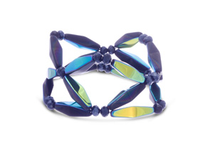 Midnight Geometric Bracelet By Passiana