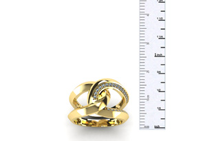 1/4 Carat Diamond Wedding Band In 14K Yellow Gold (7.5 G), I/J By SuperJeweler