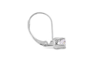 2 Carat Diamond Drop Earrings In 14k White Gold (1.1 G), J/K By SuperJeweler