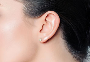 1 Carat Oval Shape Green Amethyst Stud Earrings In Sterling Silver By SuperJeweler