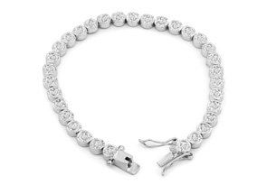 1 Carat Miracle Set Diamond Bracelet, 7 Inches, J/K By SuperJeweler