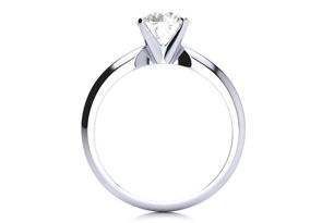 1.5 Carat Fine Diamond Solitaire Engagement Ring Crafted In Solid 14K White Gold, H-I By SuperJeweler