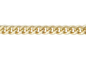 6.5mm Miami Cuban Chain Necklace, 20 Inches, Yellow Gold (45.60 G) By SuperJeweler