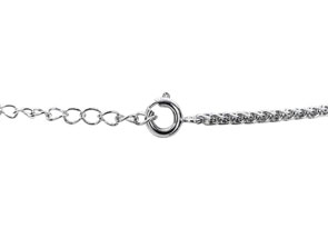 1/2 Carat Diamond Necklace & Hoop Earring Set, J/K By SuperJeweler