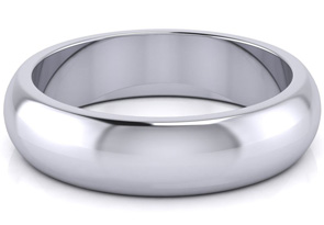 Unisex 925 Sterling Silver 5MM Thumb Ring W/ Free Engraving, Size 10 By SuperJeweler