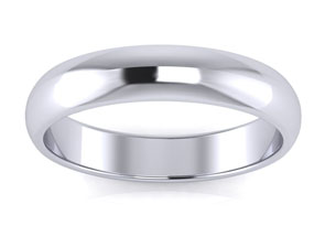 Unisex 925 Sterling Silver 4MM Thumb Ring W/ Free Engraving, Size 10 By SuperJeweler