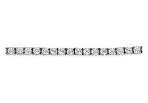 6 Carat Diamond Tennis Bracelet In 14k White Gold (13 G),  By SuperJeweler