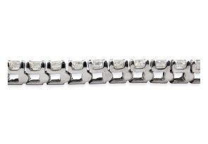 6 Carat Fine Diamond Tennis Bracelet In 14K White Gold (13 G), H/I, 7 Inch By SuperJeweler