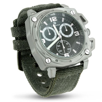 superjeweler octavius vigor smoke canvas grey mens