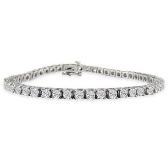 tennis bracelet diamond superjeweler carat gold