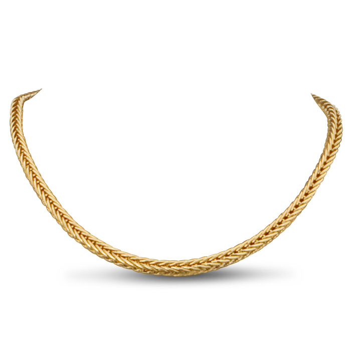 Wheat Chain Necklace by Passiana