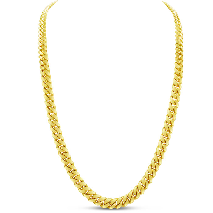 14K Yellow Gold (64.70 g) 5.80mm 30 Inch Miami Cuban Chain Neckla