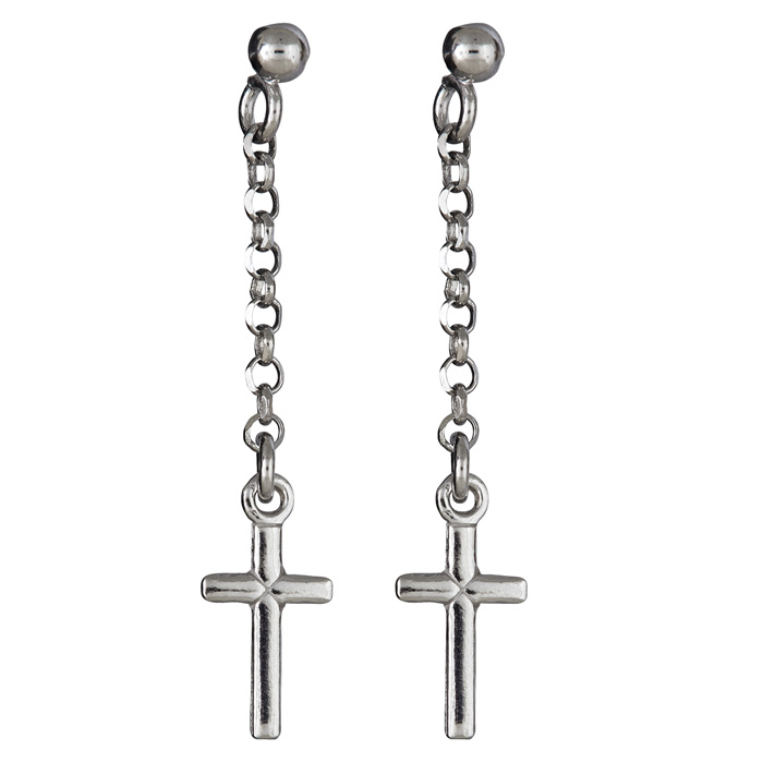 Dangling Cross Earrings - The Best Original Gemstone