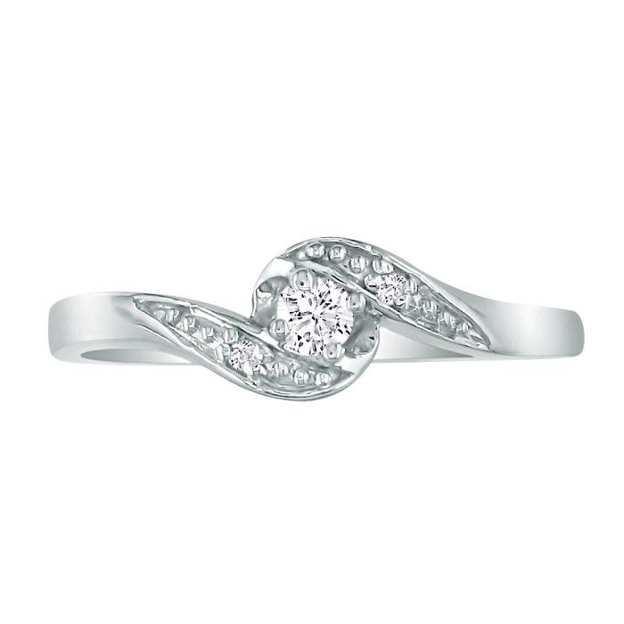 Inexpensive promise shop rings