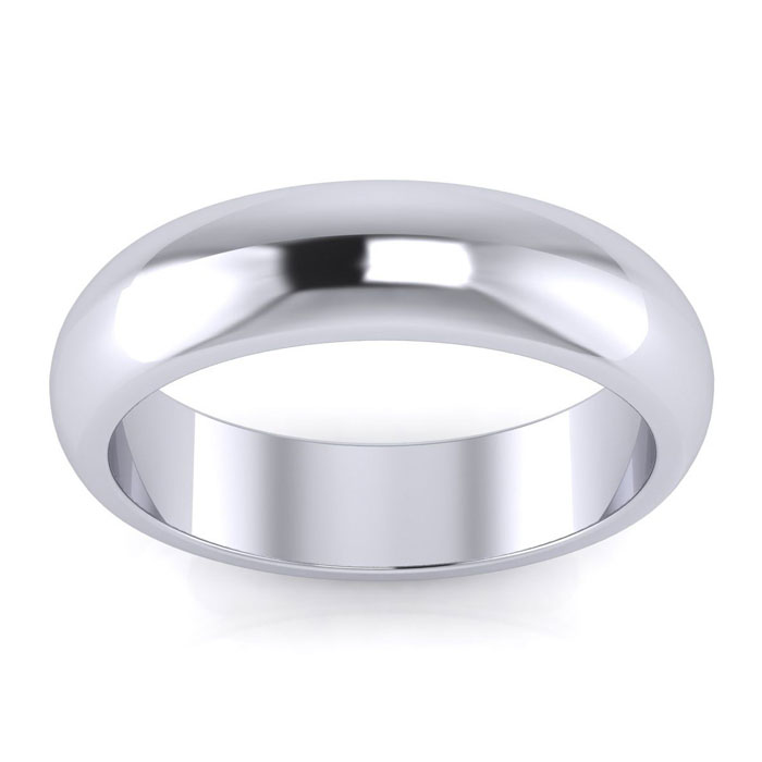 925 Sterling Silver 5MM Ladies & Men's Wedding Band, Free Engraving, Size 10 by SuperJeweler