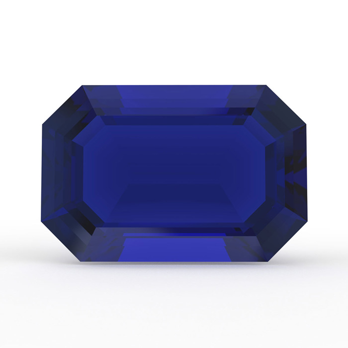 AAA Quality Sapphire, , Size 4 by SuperJeweler