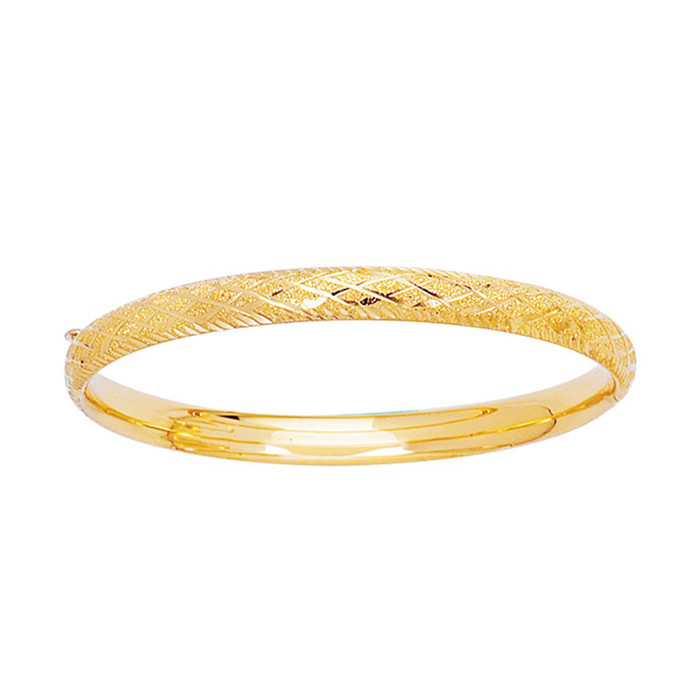 14 carat deals gold bangles