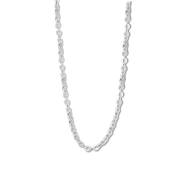 925 Sterling Silver Forzentina 3mm Chain Necklace, 18 Inches By SuperJeweler