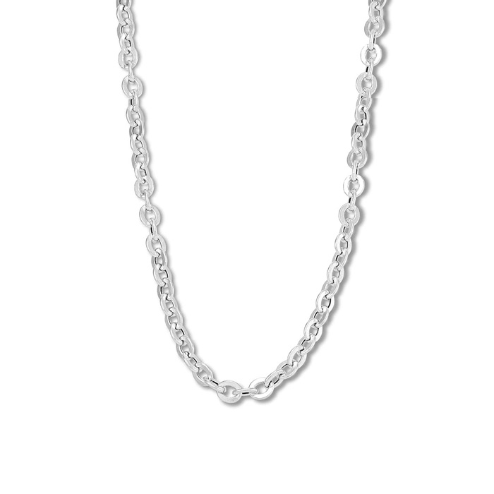 925 Sterling Silver Forzentina 5mm Chain Necklace, 18 Inches By SuperJeweler