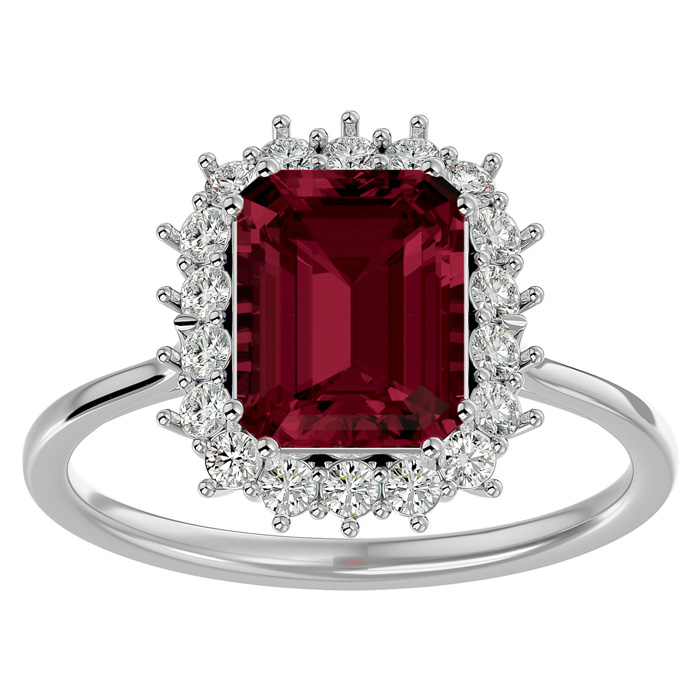 3 carat outlet garnet ring