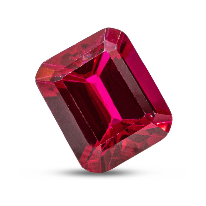 Previously Owned AA Quality Octagon Shape Ruby by SuperJeweler