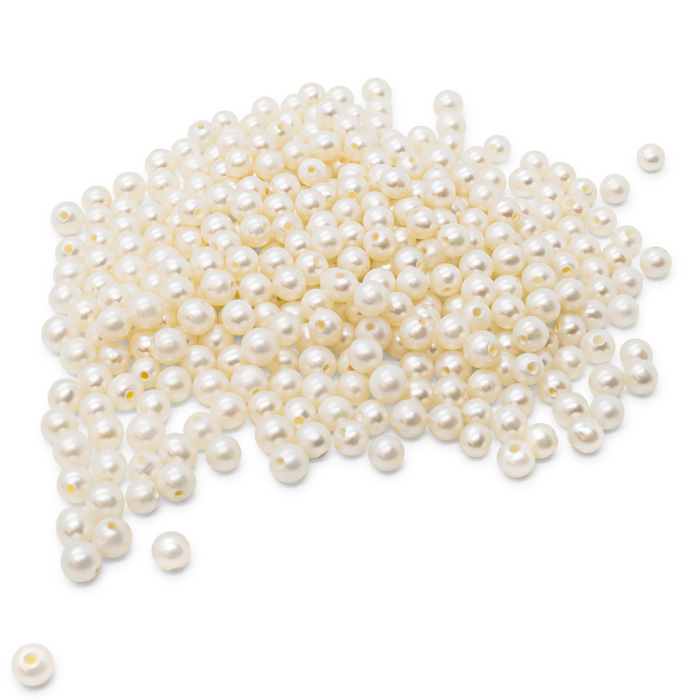 Previously Owned A Quality 3-3.5mm Freshwater Cultured Loose Pearls (360 pcs). Final Sale by SuperJeweler