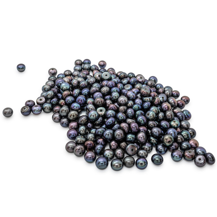 Previously Owned A Quality 5mm Freshwater Cultured Loose Peacock Pearls (306 pcs). Final Sale by SuperJeweler