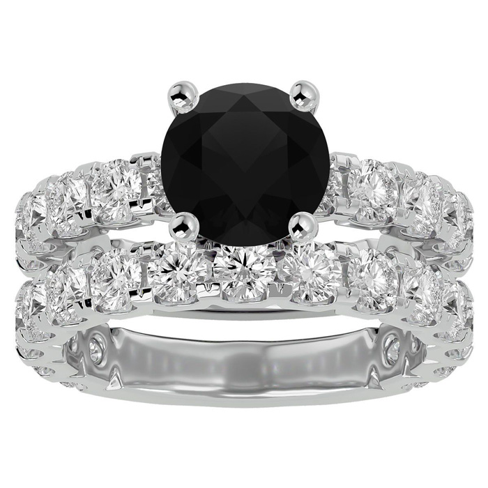 Black diamond deals bridal set