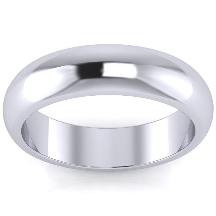 Unisex 925 Sterling Silver 5MM Thumb Ring W/ Free Engraving, Size 10 By SuperJeweler