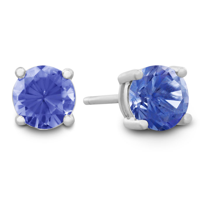 tanzanite studs