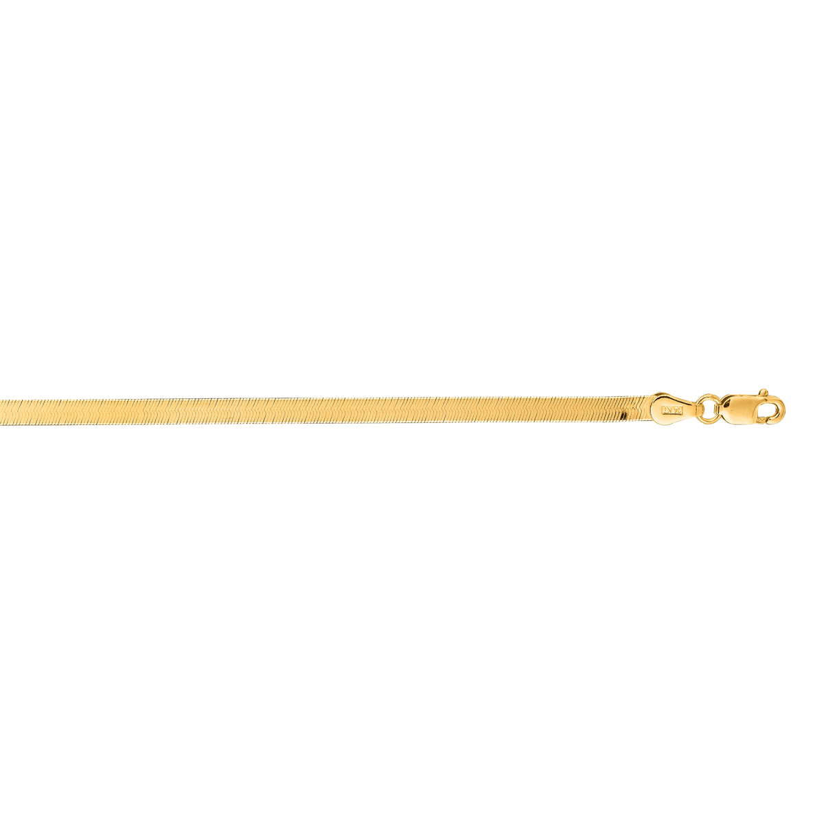 Imperial Herringbone Chain Necklace 