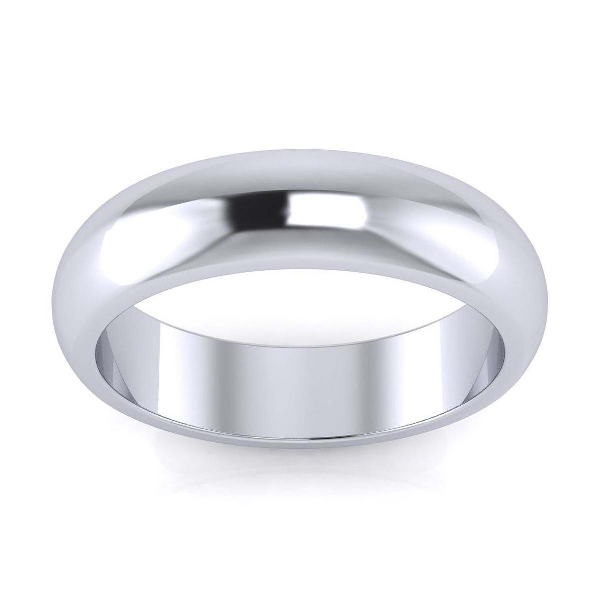 5.8 g Super Jeweler Men Accessories Jewelry Rings 5MM Comfort Fit Ladies & Mens Wedding Band 14K 