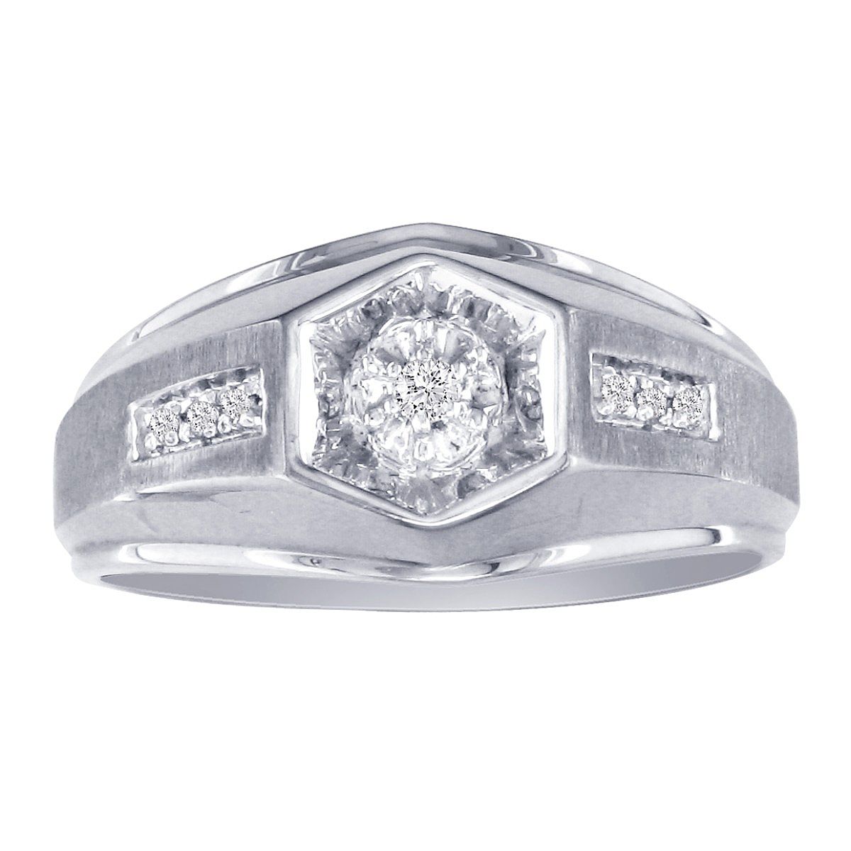 diamond mens promise rings