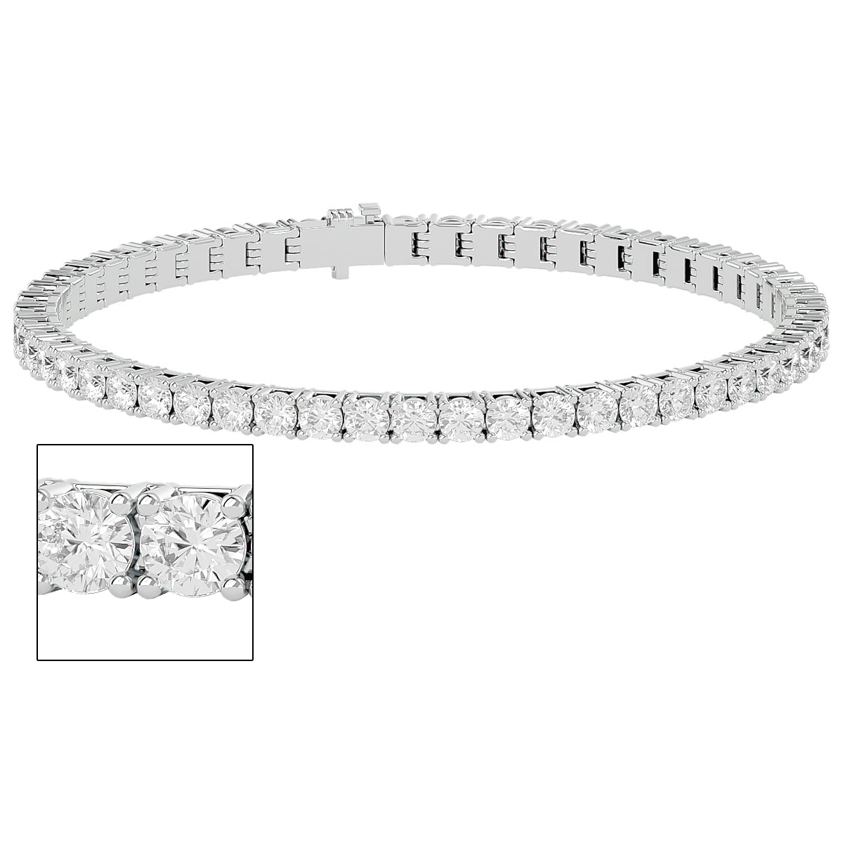 moissanite bracelet clearance