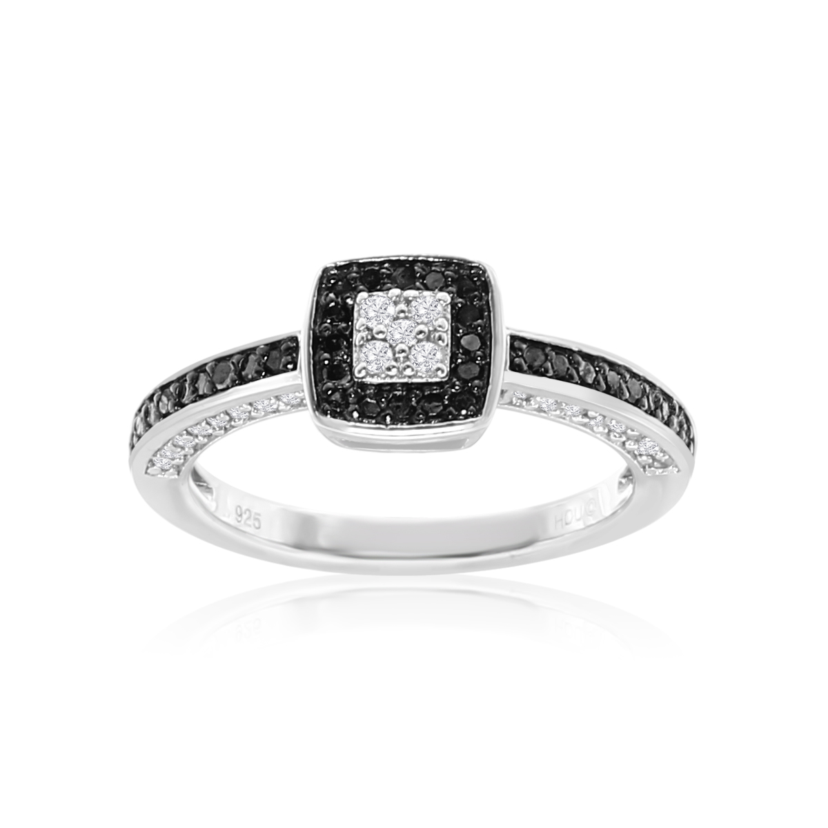 Kay jewelers black diamond clearance engagement ring