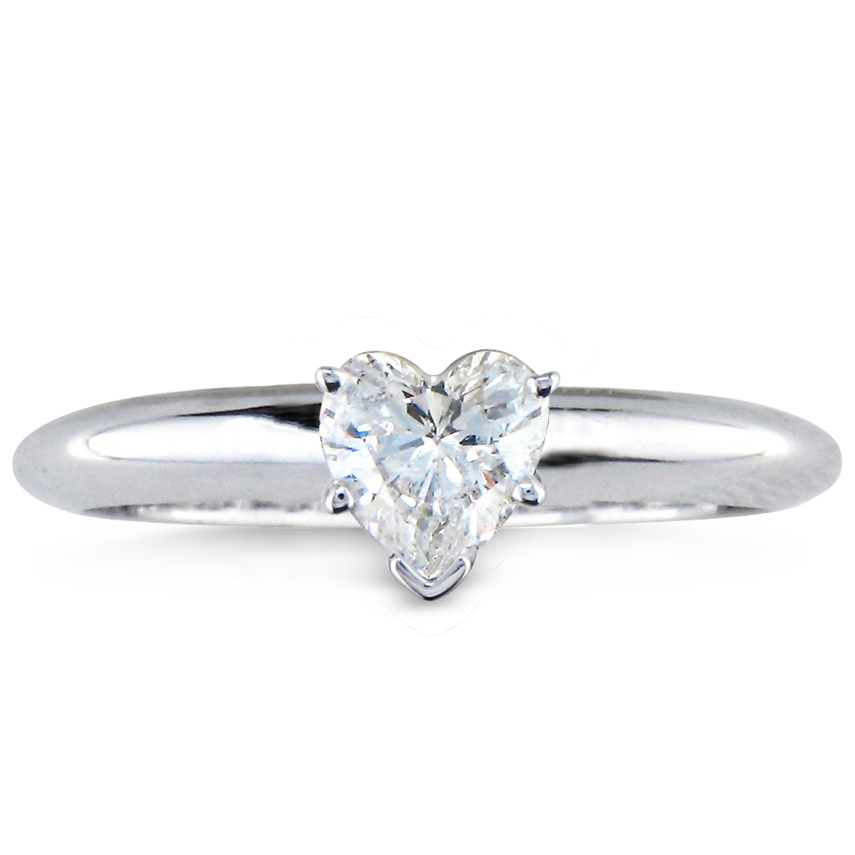 2 carat heart shaped deals diamond ring