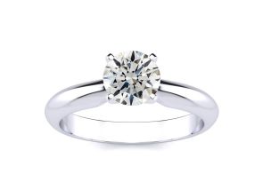 Round Engagement Rings | 1 Carat Round Engagement Ring