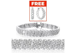 Tennis Bracelet | Diamond Tennis Bracelet | 1 Carat Four Row ...