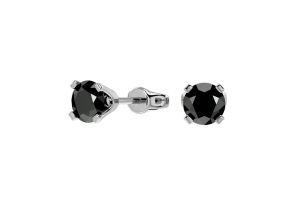 SuperJeweler 1/2ct Black Diamond Stud Earrings In White Gold Review & Quality Analysis