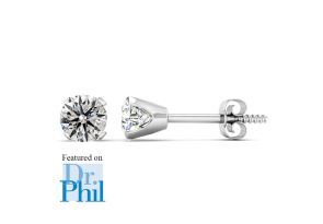 Diamond Stud Earrings 1/2 Carat Diamond Stud Earrings In 14
