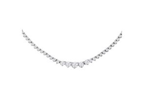 5 carat online tennis necklace