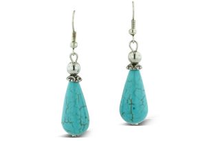 Turquoise Jewelry | Turquoise Earrings | Trendy Turquoise Teardrop ...
