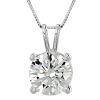 2 Carat Round Brilliant Moissanite in 14 karat white gold