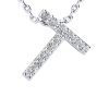 Diamond Initial T necklace