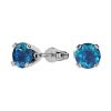 blue diamond earrings 