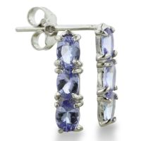 Tanzanite earrings