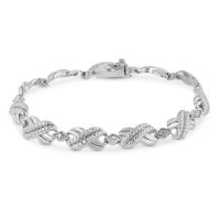 Diamond Accent Infinity Braclet